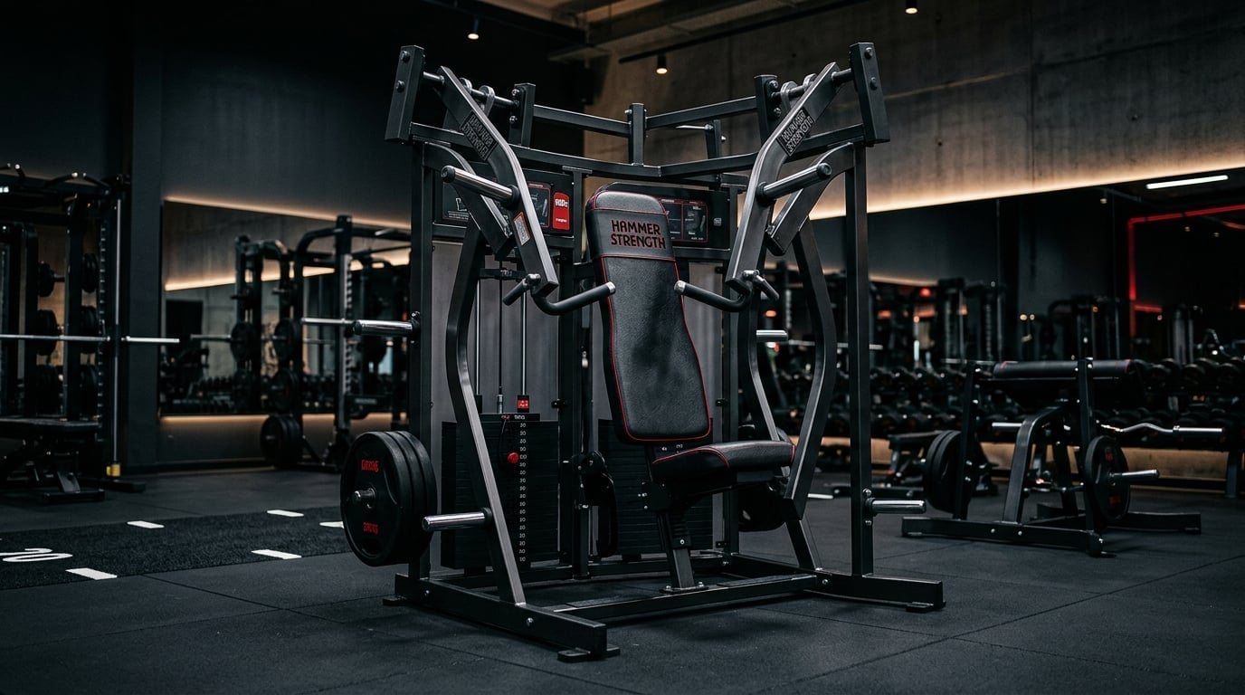 Brustpresse im GymOne 24/7 Bitburg
